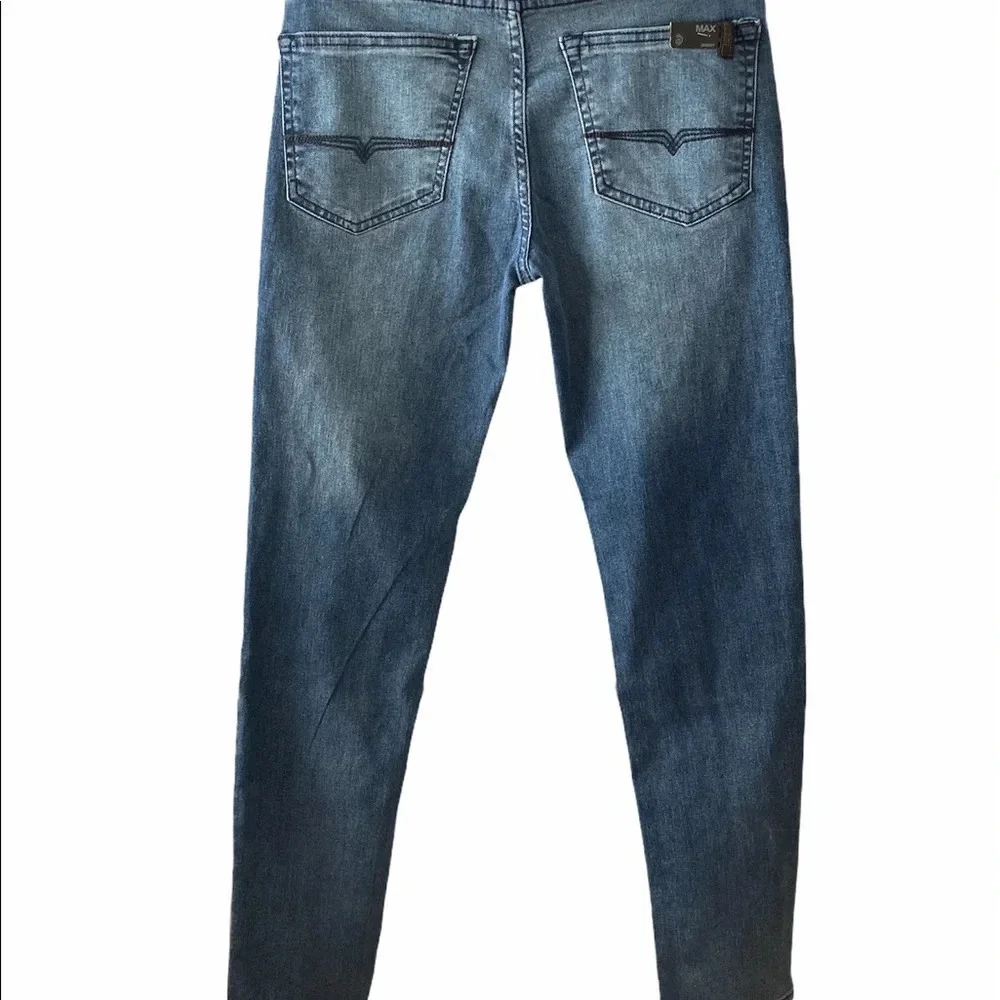 BUFFALO David Bitton Mens Blue Skinny Jeans Size 16 BNWT
